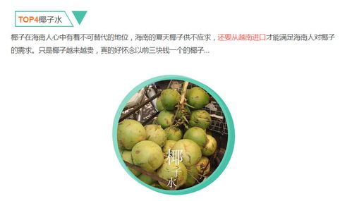 熱暈！海南十大人氣爆棚的消暑飲品排行榜